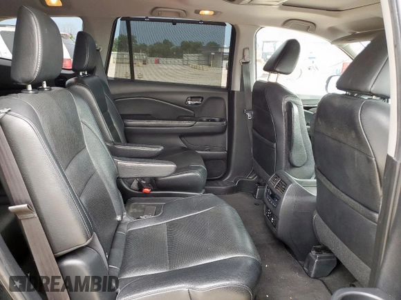 2017 Honda Pilot Elite with VIN 5FNYF6H0XHB047297, listed as a Copart auction lot 60731495 with 158,341 mi miles and Salvage title. Bid and sale history available at DreamBid. Image 11.