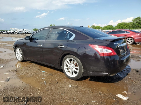 2011 Nissan Maxima SV with VIN 1N4AA5AP1BC836885, listed as a Copart auction lot 61853345 with 175,975 mi miles and Salvage title. Bid and sale history available at DreamBid. Image 2.