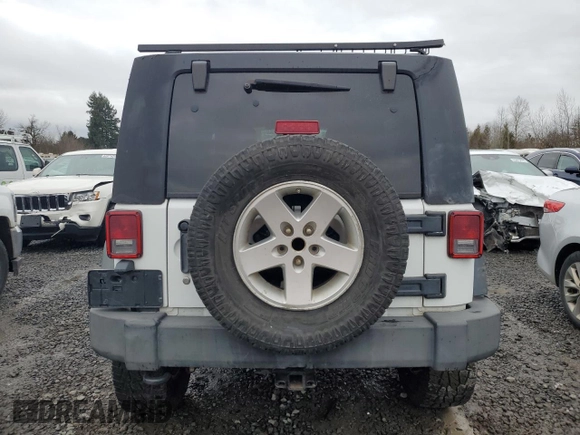 2012 Jeep Wrangler Unlimited Rubicon with VIN 1C4HJWFG7CL188381, listed as a Copart auction lot 45939075 with 140,516 mi miles and Clean title. Bid and sale history available at DreamBid. Image 6.