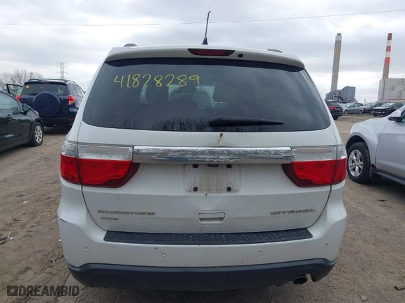 2013 Dodge Durango Citadel with VIN 1C4RDJEG7DC687196, listed as a IAAI auction lot 41828289 with 176,778 mi miles. Bid and sale history available at carsss.com. Image 17.