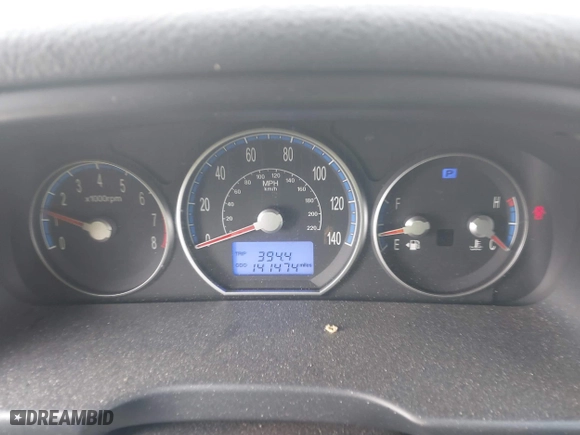 2009 Hyundai Santa Fe SE with VIN 5NMSH13E49H254693, listed as a IAAI auction lot 40894723 with 141,474 mi miles. Bid and sale history available at carsss.com. Image 7.