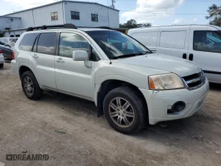 2008 Mitsubishi Endeavor XLS with VIN 4A4MM31SX8E039855, listed as a Copart auction lot 77551074 with 132,386 mi miles and Salvage Title. Bid and sale history available at carsss.com. Image 4.
