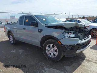 2021 Ford Ranger XL with VIN 1FTER1EH9MLD30966, listed as a IAAI auction lot 41607716 with 35,584 mi miles. Bid and sale history available at carsss.com. Image 1.