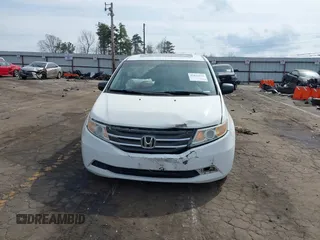 2011 Honda Odyssey EX-L with VIN 5FNRL5H67BB070541, listed as a IAAI auction lot 41812554 with 150,898 mi miles and . Bid and sale history available at DreamBid. Image 12.