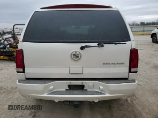 2002 Cadillac Escalade z VIN 1GYEK63N82R235118, wystawiony jako Copart lot #82691054 z przebiegiem 196 955 mil mil oraz Szkoda całkowita • Salvage title. Historia ofert i sprzedaży dostępna na DreamBid. Obrazek 6.