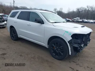 2018 Dodge Durango GT with VIN 1C4RDJDG4JC409238, listed as a IAAI auction lot 41876715 with 111,579 mi miles and . Bid and sale history available at carsss.com. Image 1.