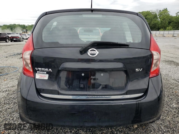 2016 Nissan Note S with VIN 3N1CE2CP5GL403815, listed as a Copart auction lot 55786765 with 122,895 mi miles and Salvage title. Bid and sale history available at DreamBid. Image 6.