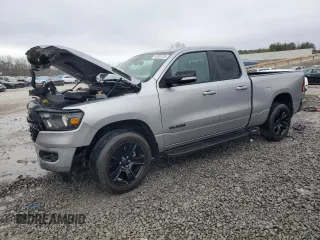 2021 Ram 1500 Big Horn with VIN 1C6RRFBG1MN533503, listed as a Copart auction lot 42925105 with 45,906 mi miles and Salvage Title. Bid and sale history available at carsss.com. Image 1.