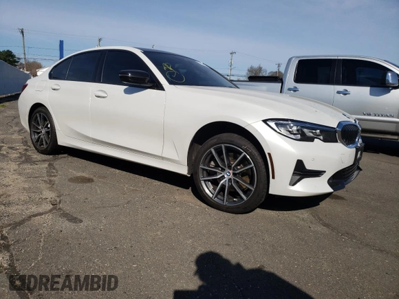 2020 BMW 3 Series 330i xDrive with VIN 3MW5R7J0XL8B18065, listed as a Copart auction lot 53439165 with 69,314 mi miles and Salvage Title. Bid and sale history available at carsss.com. Image 4.