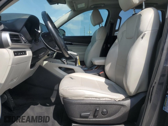 2021 Kia Telluride S with VIN 5XYP64HC1MG160598, listed as a Copart auction lot 54378735 with 128,252 mi miles and Salvage title. Bid and sale history available at DreamBid. Image 7.