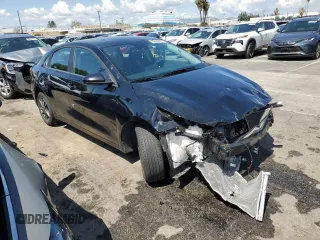 2024 Kia Forte LXS with VIN 3KPF24AD7RE792763, listed as a Copart auction lot 51757205 with 17,574 mi miles and Non Repairable. Bid and sale history available at carsss.com. Image 4.