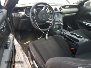 2019 Ford Mustang EcoBoost with VIN 1FA6P8THXK5105677, listed as a Copart auction lot 60927105 with 57,344 mi miles and Salvage title. Bid and sale history available at DreamBid. Image 8.