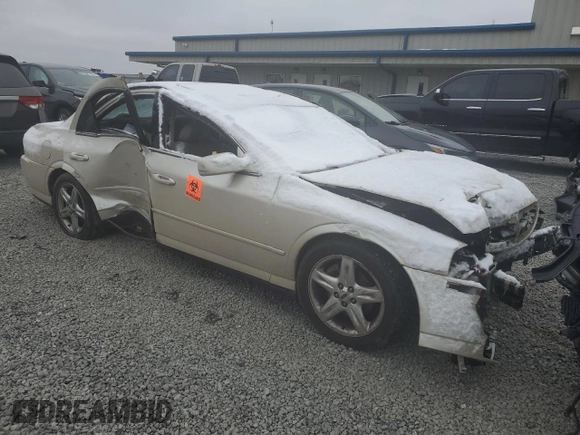 2002 Lincoln LS w/Base Pkg with VIN 1LNHM87A52Y632755, listed as a Copart auction lot 44751965 with Not Provided miles and Salvage Title. Bid and sale history available at carsss.com. Image 4.