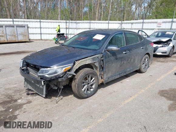 2020 Kia Optima LX with VIN 5XXGT4L3XLG384486, listed as a IAAI auction lot 42157710 with 106,413 mi miles and . Bid and sale history available at DreamBid. Image 2.