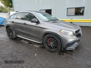 2016 Mercedes-Benz GLE 63 S AMG with VIN 4JGED7FB2GA011786, listed as a Copart auction lot 76569154 with 71,920 mi miles and Salvage title. Bid and sale history available at DreamBid. Image 4.
