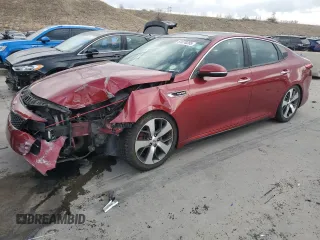 2017 Kia Optima SX with VIN 5XXGW4L26HG130411, listed as a Copart auction lot 51070285 with 117,088 mi miles and Salvage title. Bid and sale history available at DreamBid. Image 1.