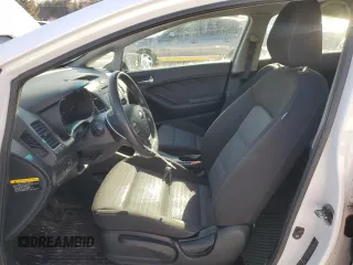 2015 Kia Forte LX with VIN KNAFX4A64F5405545, listed as a Copart auction lot 87821285 with 163,130 mi miles and Salvage Title. Bid and sale history available at DreamBid. Image 7.
