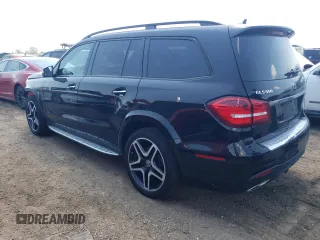2019 Mercedes-Benz GLS 550 with VIN 4JGDF7DE5KB190993, listed as a Copart auction lot 62133334 with 59,218 mi miles and Salvage Title. Bid and sale history available at DreamBid. Image 2.