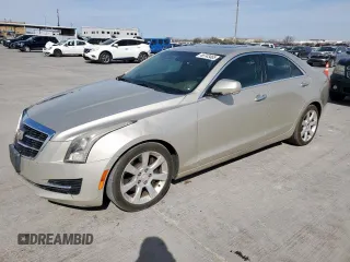 2015 Cadillac ATS Sedan Luxury RWD with VIN 1G6AB5RX9F0103005, listed as a Copart auction lot 49743465 with 70,897 mi miles and Clean Title. Bid and sale history available at carsss.com. Image 1.