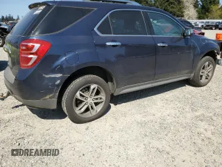 2017 Chevrolet Equinox Premier with VIN 2GNFLGEK2H6340992, listed as a Copart auction lot 53134685 with 131,867 mi miles and Salvage Title. Bid and sale history available at carsss.com. Image 3.