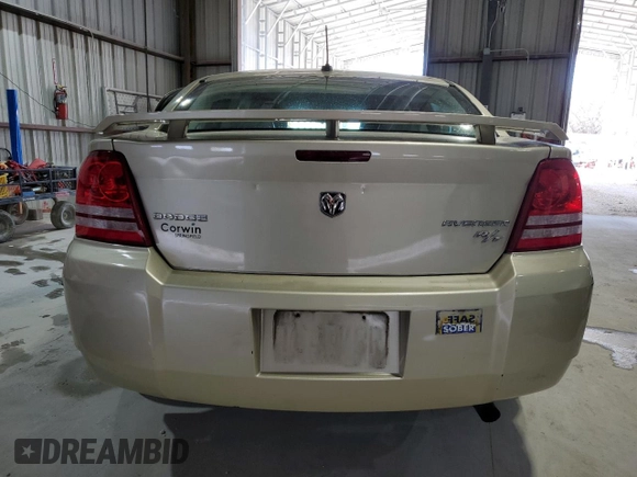 2010 Dodge Avenger R/T with VIN 1B3CC5FB9AN135784, listed as a Copart auction lot 50756275 with 191,809 mi miles and Salvage Title. Bid and sale history available at carsss.com. Image 6.