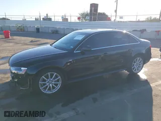 2016 Audi A4 Premium with VIN WAUAFAFL0GN008491, listed as a IAAI auction lot 41323195 with 90,777 mi miles. Bid and sale history available at carsss.com. Image 2.