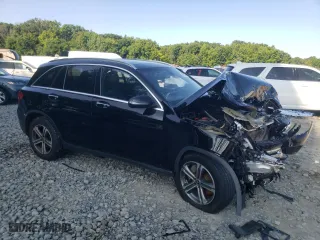 2019 Mercedes-Benz GLC with VIN WDC0G4KB2KV195455, listed as a Copart auction lot 66752784 with 168,127 mi miles and Salvage Title. Bid and sale history available at carsss.com. Image 4.
