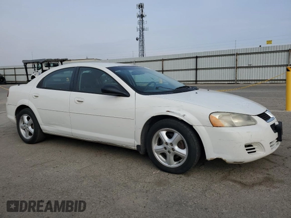 2005 Dodge Stratus SXT z VIN 1B3EL46X85N651624, wystawiony jako Copart lot #43610135 z przebiegiem 166 791 mil mil oraz Szkoda całkowita • Salvage title. Historia ofert i sprzedaży dostępna na DreamBid. Obrazek 4.