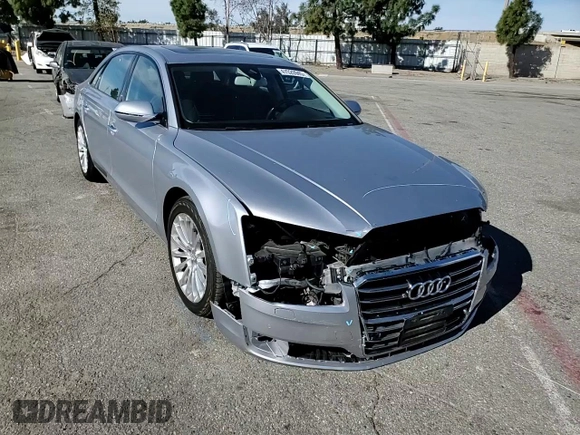 2015 Audi A8 L 4.0T with VIN WAU32AFD6FN039126, listed as a Copart auction lot 47020945 with 137,133 mi miles and Salvage Title. Bid and sale history available at carsss.com. Image 10.