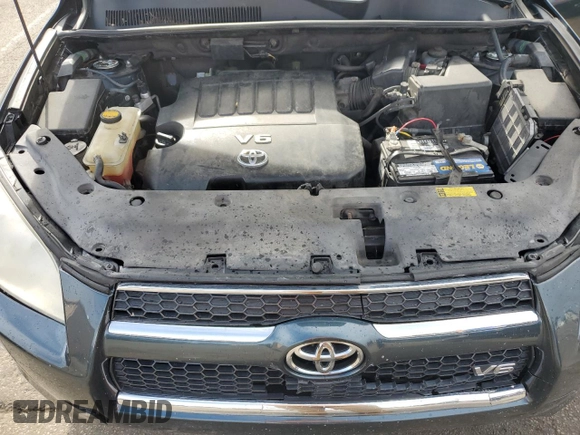 2010 Toyota RAV4 Limited with VIN 2T3DK4DV1AW028637, listed as a Copart auction lot 57442965 with 291,472 mi miles and Salvage title. Bid and sale history available at DreamBid. Image 12.