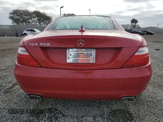 2012 Mercedes-Benz SLK-Class SLK 350 with VIN WDDPK5HA8CF023973, listed as a Copart auction lot 44275985 with 35,353 mi miles and Salvage Title. Bid and sale history available at carsss.com. Image 6.