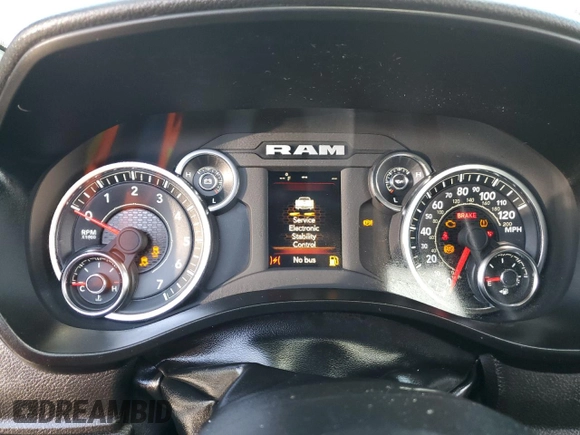 2024 Ram 1500 Tradesman with VIN 1C6SRECG9RN205666, listed as a Copart auction lot 75100444 with Not provided miles and Non repairable. Bid and sale history available at DreamBid. Image 9.