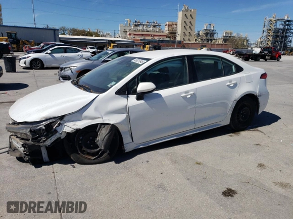 2020 Toyota Corolla L with VIN 5YFDPRAE1LP144226, listed as a Copart auction lot 49531845 with 28,537 mi miles and Salvage Title. Bid and sale history available at carsss.com. Image 1.