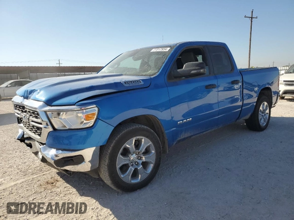 2023 Ram 1500 Big Horn with VIN 1C6RRFBG6PN606238, listed as a Copart auction lot 77317934 with 9,211 mi miles and Salvage Title. Bid and sale history available at carsss.com. Image 1.