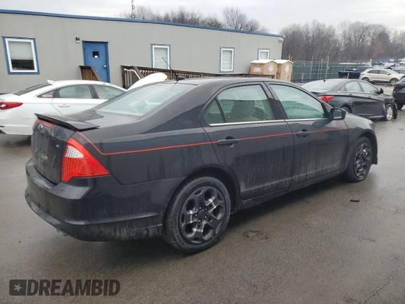 2010 Ford Fusion SE with VIN 3FAHP0HAXAR122478, listed as a Copart auction lot 47041705 with 99,536 mi miles and Clean Title. Bid and sale history available at carsss.com. Image 3.