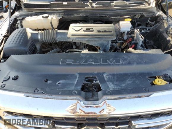2023 Ram 1500 Big Horn with VIN 1C6RRFBG0PN535599, listed as a Copart auction lot 52746215 with 22,144 mi miles and Salvage Title. Bid and sale history available at carsss.com. Image 11.