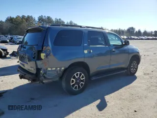 2010 Toyota Sequoia SR5 with VIN 5TDBY5G19AS026351, listed as a Copart auction lot 47556735 with 216,143 mi miles and Clean Title. Bid and sale history available at carsss.com. Image 3.