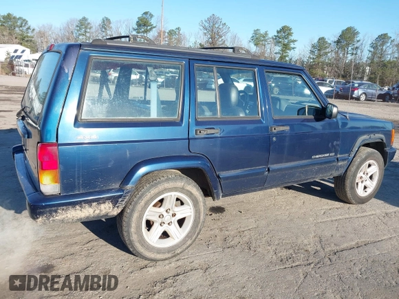 2001 Jeep Cherokee Sport with VIN 1J4FF58S01L527395, listed as a IAAI auction lot 41829601 with 265,465 mi miles and . Bid and sale history available at DreamBid. Image 6.