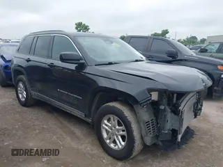 2024 Jeep Grand Cherokee Altitude with VIN 1C4RJGAG4R8514618, listed as a IAAI auction lot 42434122 with 26,236 mi miles and . Bid and sale history available at DreamBid. Image 1.
