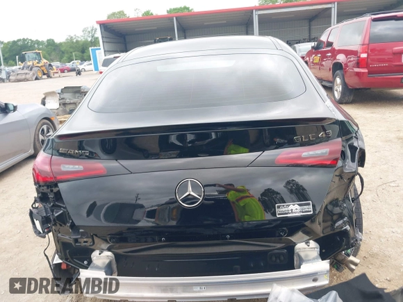 2024 Mercedes-Benz GLC with VIN W1NKJ8HB1RF225993, listed as a IAAI auction lot 41932121 with 6,563 mi miles. Bid and sale history available at carsss.com. Image 17.