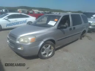 2006 Chevrolet Uplander LS Fleet with VIN 1GNDV23LX6D107151, listed as a IAAI auction lot 37443858 with 240,404 mi miles and . Bid and sale history available at DreamBid. Image 2.