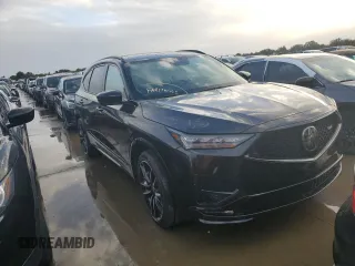 2022 Acura MDX Type S w/Advance Package with VIN 5J8YD8H88NL001114, listed as a Copart auction lot 74472334 with 0 mi miles and Non Repairable. Bid and sale history available at carsss.com. Image 4.