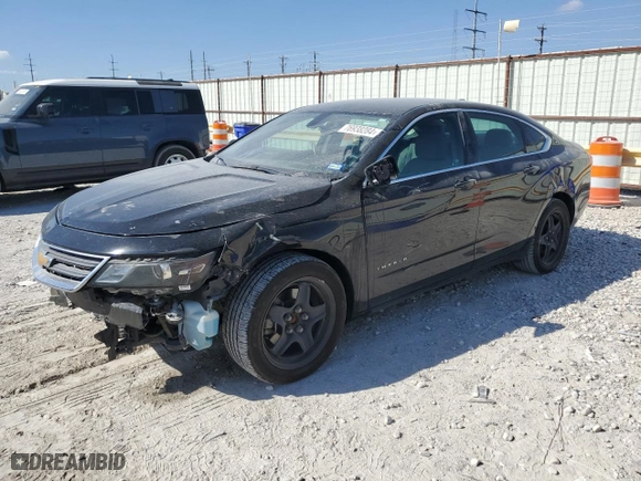 2017 Chevrolet Impala LS with VIN 2G11X5S3XH9165861, listed as a Copart auction lot 76938284 with 161,386 mi miles and Salvage Title. Bid and sale history available at carsss.com. Image 1.
