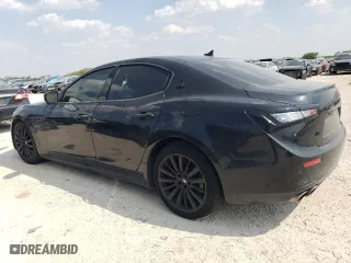 2015 Maserati Ghibli S Q4 with VIN ZAM57RTA7F1156917, listed as a Copart auction lot 66645593 with 92,750 mi miles. Bid and sale history available at carsss.com. Image 2.