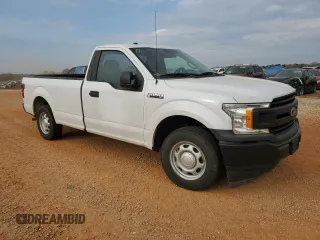 2018 Ford F-150 XL with VIN 1FTMF1CB3JKF66162, listed as a Copart auction lot 49882955 with 98,868 mi miles and Salvage Title. Bid and sale history available at carsss.com. Image 4.