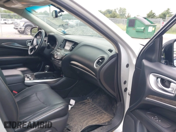 2014 Infiniti QX60 z VIN 5N1AL0MM2EC513700, wystawiony jako IAAI lot #42768421 z przebiegiem 145 171 mil mil oraz . Historia ofert i sprzedaży dostępna na DreamBid. Obrazek 5.