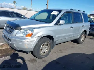 2005 Honda Pilot EX-L with RES with VIN 5FNYF18615B050396, listed as a IAAI auction lot 41955370 with 197,222 mi miles. Bid and sale history available at carsss.com. Image 6.