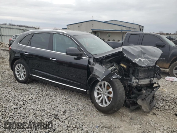 2016 Audi Q5 Premium with VIN WA1C2AFP7GA083006, listed as a Copart auction lot 43183285 with 0 mi miles and Salvage Title. Bid and sale history available at carsss.com. Image 4.