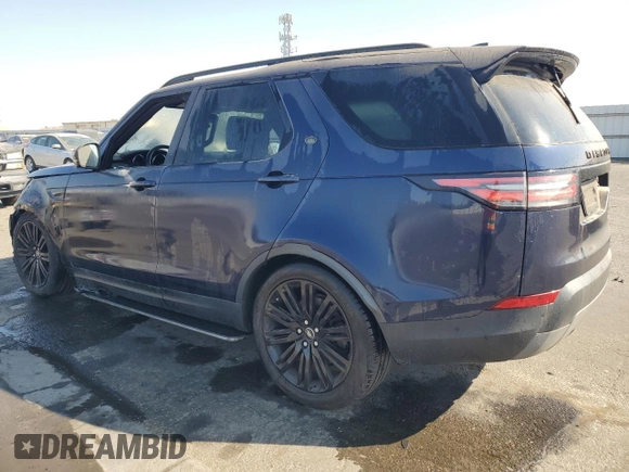 2017 Land Rover Discovery HSE Luxury with VIN SALRHBBV4HA039497, listed as a Copart auction lot 76072954 with Not Provided miles and Salvage Title. Bid and sale history available at carsss.com. Image 2.