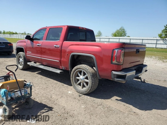 2018 GMC Sierra 1500 SLT z VIN 3GTU2NEC7JG152110, wystawiony jako Copart lot #52478995 z przebiegiem 93 992 mil mil oraz Szkoda całkowita • Salvage title. Historia ofert i sprzedaży dostępna na DreamBid. Obrazek 2.
